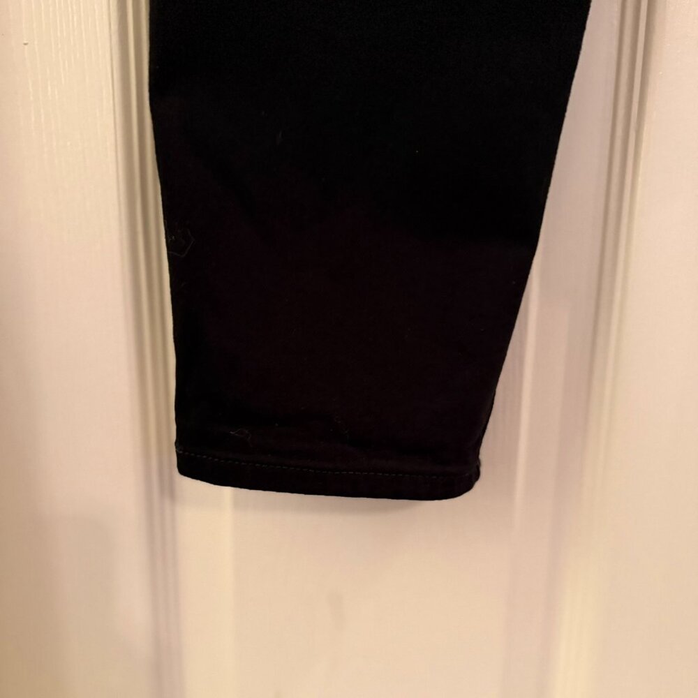 Express Black Skinny Jeans Denim Size 12s / 12 Short Mid Rise - Picture 6 of 8